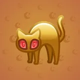 Scared Cat #12259