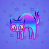 Scared Cat #1228 Scared Cat #1228