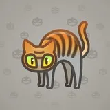 Scared Cat #12280 Scared Cat #12280