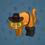 Scared Cat #12298 Scared Cat #12298