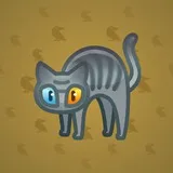 Scared Cat #12365 Scared Cat #12365