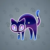 Scared Cat #12376 Scared Cat #12376