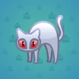 Scared Cat #12412 Scared Cat #12412