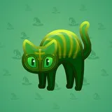 Scared Cat #12417 Scared Cat #12417