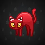Scared Cat #12420 Scared Cat #12420