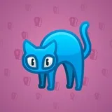Scared Cat #12447 Scared Cat #12447