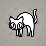 Scared Cat #12468 Scared Cat #12468