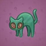 Scared Cat #12477 Scared Cat #12477