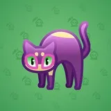 Scared Cat #12521 Scared Cat #12521