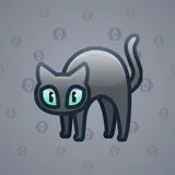 Scared Cat #12534 Scared Cat #12534