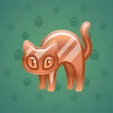 Scared Cat #1254 Scared Cat #1254