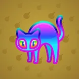 Scared Cat #12543 Scared Cat #12543