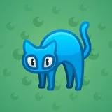 Scared Cat #12565 Scared Cat #12565