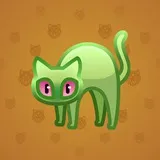 Scared Cat #12609 Scared Cat #12609