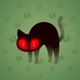 Scared Cat #12610 Scared Cat #12610