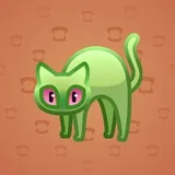 Scared Cat #12648 Scared Cat #12648