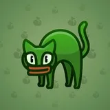 Scared Cat #12658 Scared Cat #12658