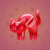 Scared Cat #12660 Scared Cat #12660