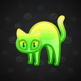 Scared Cat #1267 Scared Cat #1267