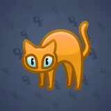 Scared Cat #1271 Scared Cat #1271