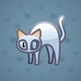 Scared Cat #12745 Scared Cat #12745