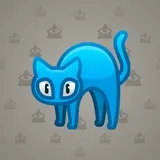 Scared Cat #12763 Scared Cat #12763