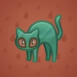 Scared Cat #12765 Scared Cat #12765