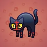 Scared Cat #12774 Scared Cat #12774