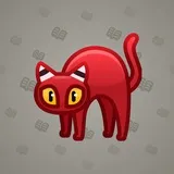 Scared Cat #12775 Scared Cat #12775