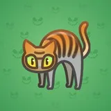 Scared Cat #12776