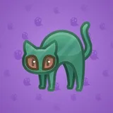 Scared Cat #12784 Scared Cat #12784