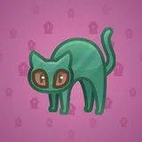 Scared Cat #1279 Scared Cat #1279