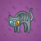 Scared Cat #12797 Scared Cat #12797