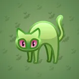 Scared Cat #12827 Scared Cat #12827