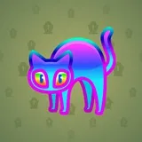Scared Cat #12834 Scared Cat #12834