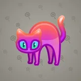 Scared Cat #12906 Scared Cat #12906