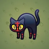 Scared Cat #12974 Scared Cat #12974
