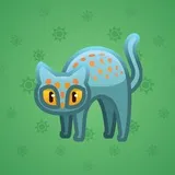 Scared Cat #13014 Scared Cat #13014