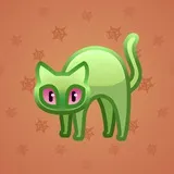 Scared Cat #13098 Scared Cat #13098