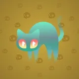 Scared Cat #13110