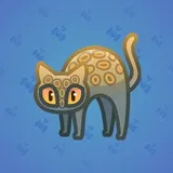 Scared Cat #13130 Scared Cat #13130