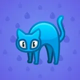 Scared Cat #13190 Scared Cat #13190