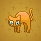 Scared Cat #13231 Scared Cat #13231