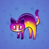 Scared Cat #1325 Scared Cat #1325