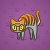 Scared Cat #13277 Scared Cat #13277