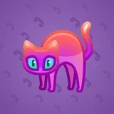 Scared Cat #13327 Scared Cat #13327