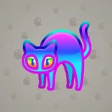 Scared Cat #13364 Scared Cat #13364
