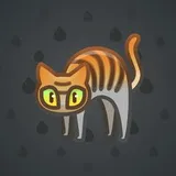 Scared Cat #13372 Scared Cat #13372