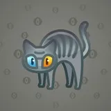 Scared Cat #13379 Scared Cat #13379