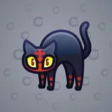 Scared Cat #13402 Scared Cat #13402